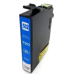 Συμβατό Μελάνι Εκτυπωτή InkJet Epson 502XL (C13T02W24010) Κυανό