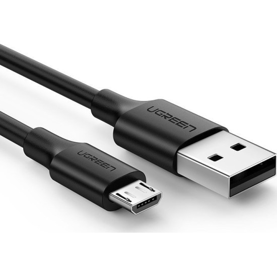 Ugreen Regular USB 2.0 to micro USB Cable Μαύρο 1m [60136]
