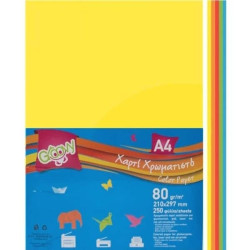 Χαρτί 80γρ Α4 100Φ GROOVY έντονα χρώματα 250 φύλλα