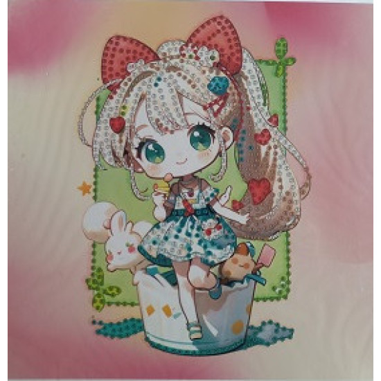 Καμβάς Diamond Painting 20x20 cm (σχέδια)