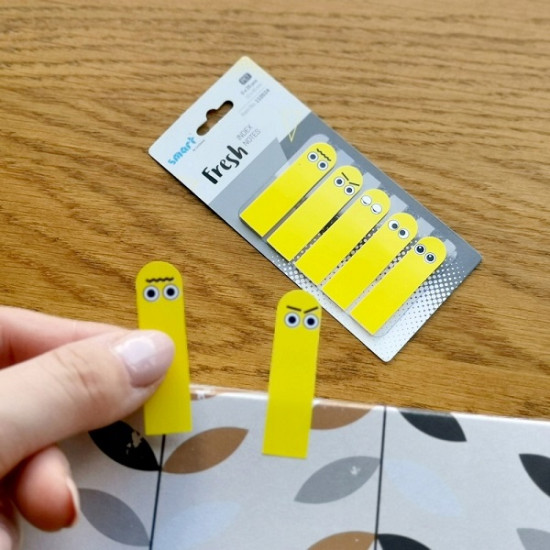 Σελιδοδείκτες με φατσούλες SMART 5Χ25τμχ