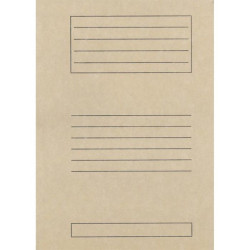 A&G Φάκελος Μανίλα Με Αυτιά Μπέζ