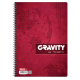 Τετράδιο Σπιράλ +Efo Gravity Σε Διάφορα Χρώματα 5 Θέματα 150Φ