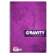 Τετράδιο Σπιράλ +Efo Gravity Σε Διάφορα Χρώματα 5 Θέματα 150Φ