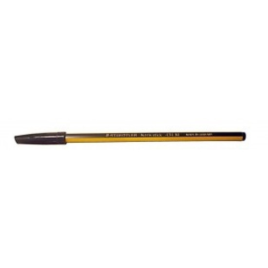 Staedtler Στυλό Ballpoint 1.0mm με Μαύρο Mελάνι Noris Stick 434 M