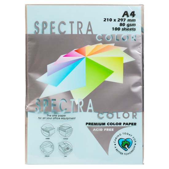 Spectra Color Χαρτί Εκτύπωσης A4 80gr/m² 500 φύλλα γαλαζιο