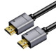 Cabletime HDMI 2.0 Cable HDMI male - HDMI male 1m Μαύρο