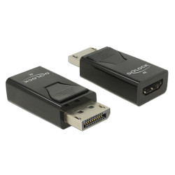 DeLock Μετατροπέας DisplayPort male σε HDMI female (66234)