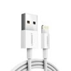 Καλώδιο Ugreen Charge & Data Lightning MFI 1m - White