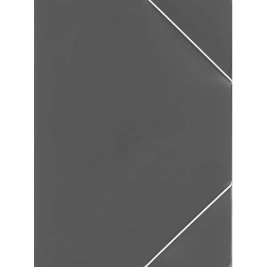 Groovy Ντοσιέ με Λάστιχο Α4 24x32cm Πλαστικό Γκρι