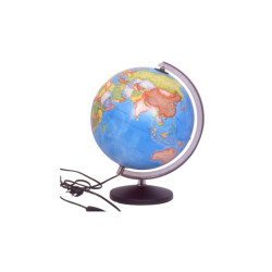 Διακάκης Φωτιζόμενη Υδρόγειος Σφαίρα στα Ελληνικά με Διάμετρο 30εκ.