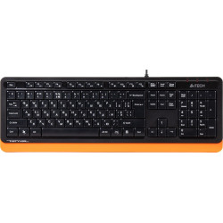 A4Tech Fstyler FK10 Orange Πληκτρολόγιο Αγγλικό US