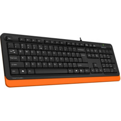 A4Tech Fstyler FK10 Orange Πληκτρολόγιο Αγγλικό US