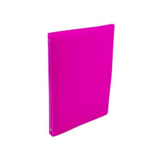 Κλασέρ ΠΠ/PP Ring Binder 4 κρίκων 23x32x2.3 cm φούξια διάφανο Κλασέρ ΠΠ/PP Ring Binder 4 κρίκων 23x32x2.3 cm φούξια διάφανο