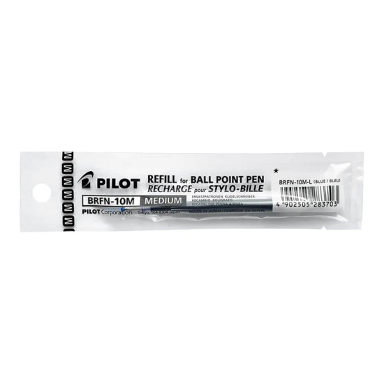 Pilot BRFN-10 Ανταλλακτικό Μελάνι για Στυλό σε Μπλε χρώμα Medium 1mm
