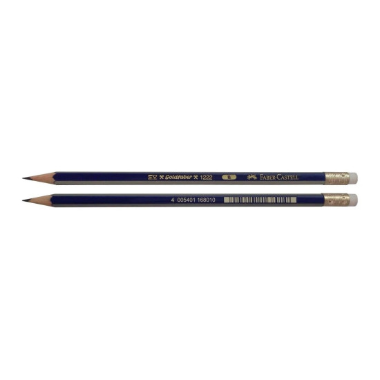 Faber-Castell Goldfaber Μολύβι Με Γόμα Σκληρότητας Β - 1 Τμχ