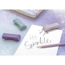 Faber-Castell Γόμα για Μολύβι Roll-on Sparkle διάφορα χρώματα