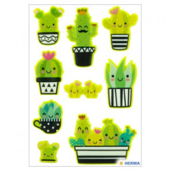 Herma αυτοκοόλλητα χαρούμενοι κάκτοι Herma αυτοκοόλλητα χαρούμενοι κάκτοι