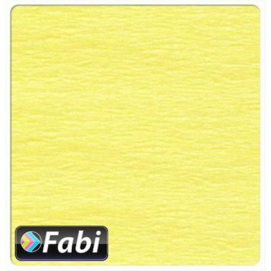 Smart Hobby Χαρτί Γκοφρέ 50x200cm Κίτρινο Ανοικτό