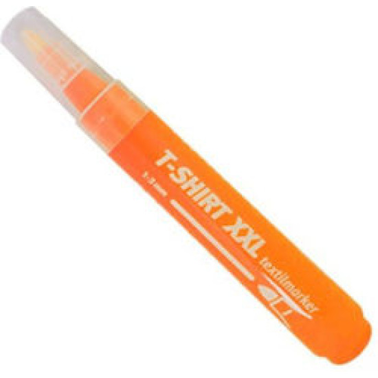 Μαρκαδόρος XXL T-SHIRT MARKER για ύφασμα ORANGE NEON