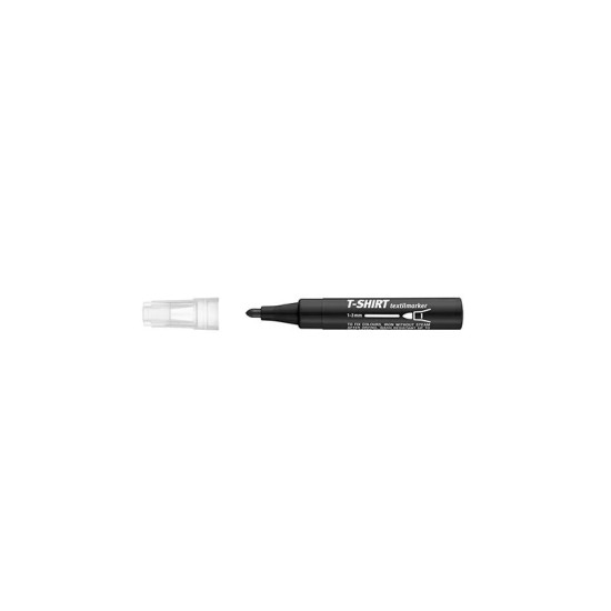 Μαρκαδόρος XXL T-SHIRT MARKER για ύφασμα BLACK