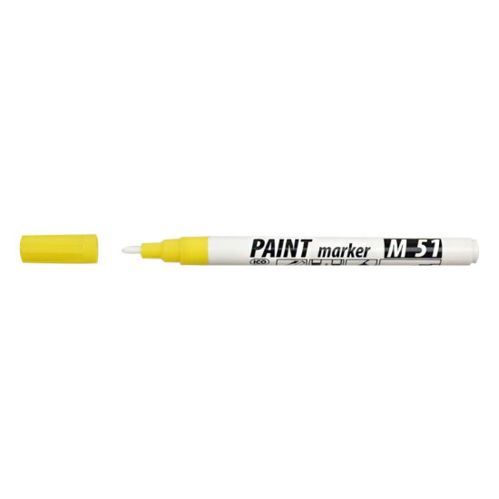 Marker PAINT M51, yellow, 0.7mm