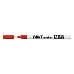 Marker PAINT M51, red, 0.7mm