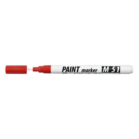 Marker PAINT M51, red, 0.7mm