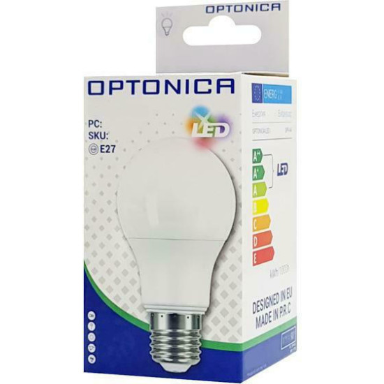 Optonica SP9-A4 Λάμπα LED για Ντουί E27 και Σχήμα A60 Φυσικό Λευκό 806lm