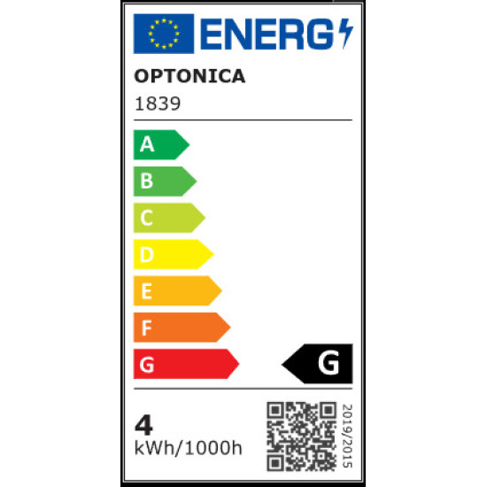 Optonica Λάμπα LED για Ντουί E27 και Σχήμα G45 Φυσικό Λευκό 320lm