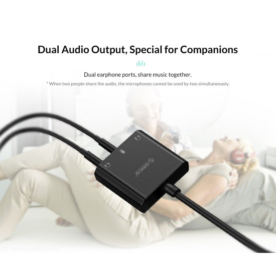 Orico SKT3 Εξωτερική USB Κάρτα Ήχου 2.0