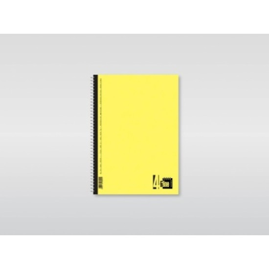 Χαρτοσύν Σπιράλ Τετράδιο Ριγέ Α4 3 Θεμάτων διάφορα χρώματα