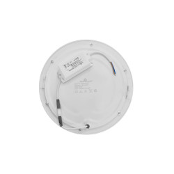 Powertech Στρογγυλό Χωνευτό LED Panel Ισχύος 18W με Ψυχρό Λευκό Φως 22.5x22.5εκ.