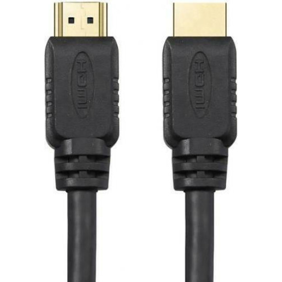 POWERTECH καλώδιο HDMI 2.0 CAB-H135 με Ethernet, 4K/30Ηz, 10m, μαύρο