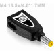 Powertech Βύσμα 4.8x1.7mm για Φορτιστή Laptop HP (18.5V)