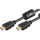 Powertech HDMI 1.4 Cable HDMI male - HDMI male 0.5m Μαύρο