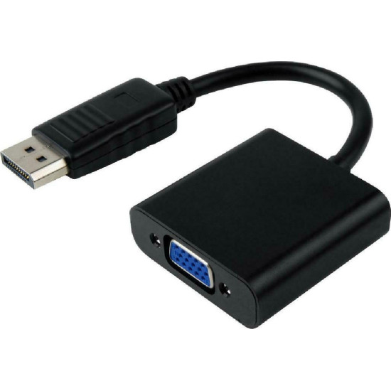 Powertech Μετατροπέας DisplayPort male σε VGA female (CAB-DP022)