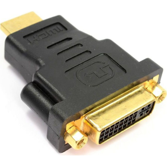 Powertech HDMI male - DVI female (CAB-H028) Μετατροπέας HDMI male σε DVI-D female Powertech HDMI male - DVI female (CAB-H028) Μετατροπέας HDMI male σε DVI-D female
