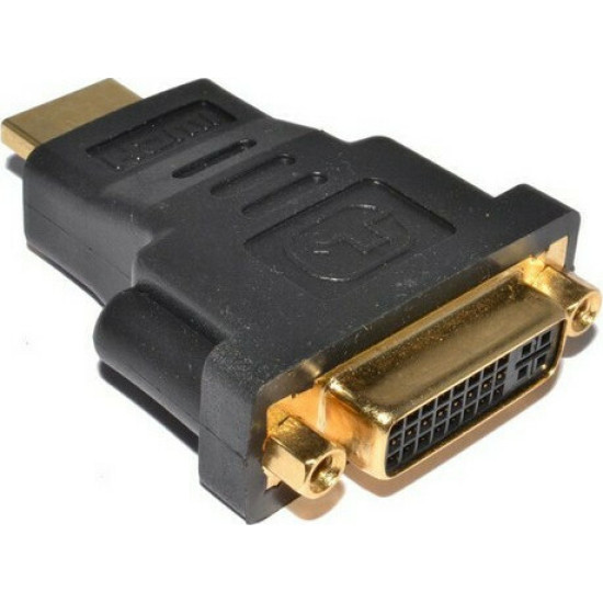 Powertech HDMI male - DVI female (CAB-H028) Μετατροπέας HDMI male σε DVI-D female Powertech HDMI male - DVI female (CAB-H028) Μετατροπέας HDMI male σε DVI-D female