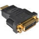Powertech HDMI male - DVI female (CAB-H028) Μετατροπέας HDMI male σε DVI-D female Powertech HDMI male - DVI female (CAB-H028) Μετατροπέας HDMI male σε DVI-D female