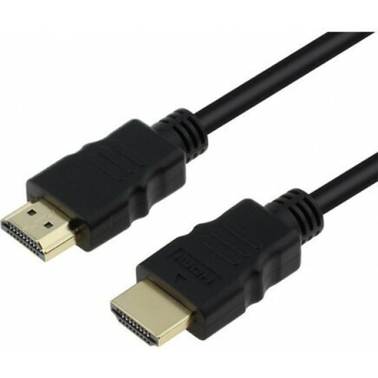 Powertech HDMI 1.4 Cable HDMI male - HDMI male 1.5m Μαύρο Powertech HDMI 1.4 Cable HDMI male - HDMI male 1.5m Μαύρο
