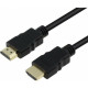 Powertech HDMI 1.4 Cable HDMI male - HDMI male 1.5m Μαύρο Powertech HDMI 1.4 Cable HDMI male - HDMI male 1.5m Μαύρο