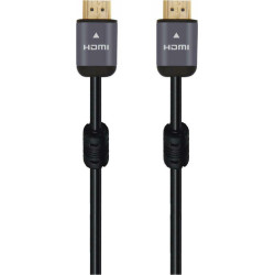 POWERTECH καλώδιο HDMI 2.0 4K 3D, copper, 2m (Μαύρο) (CAB-H126)