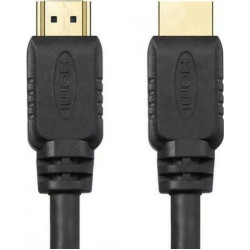 Powertech HDMI 1.4 Cable HDMI male - HDMI male 5m Μαύρο