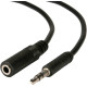 Powertech Καλώδιο 3.5mm male - 3.5mm female Μαύρο 3.0m (CAB-J009)