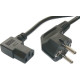 Powertech Schuko - IEC C13 Cable 1.5m Μαύρο (CAB-P003)