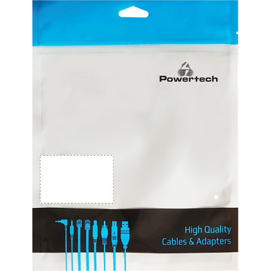 Powertech Schuko - IEC C5 Cable 1.5m Μαύρο (CAB-P005)