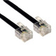 Powertech Flat Τηλεφωνικό Καλώδιο RJ11 6P4C 20m Μαύρο (CAB-T012) Powertech Flat Τηλεφωνικό Καλώδιο RJ11 6P4C 20m Μαύρο (CAB-T012)
