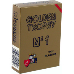 Modiano Poker Golden Trophy Τράπουλα Πλαστική για Poker Κόκκινη Modiano Poker Golden Trophy Τράπουλα Πλαστική για Poker Κόκκινη