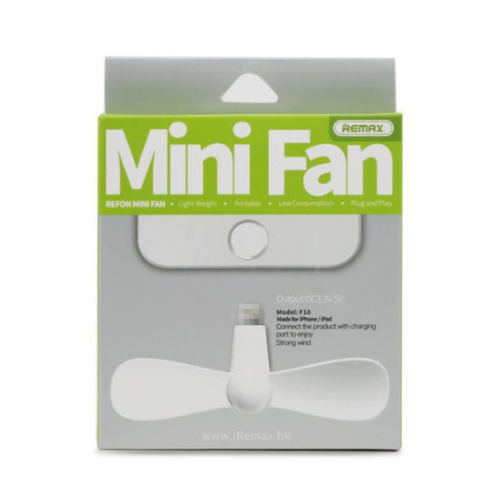 Remax Refon Mini Fan F10 White